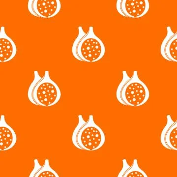 Fig fruit pattern seamless イラスト素材