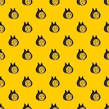Fig fruit pattern vector Stock Illustration
