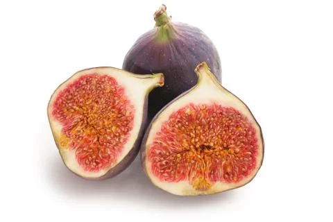 Fig fruit on white background Foto stock