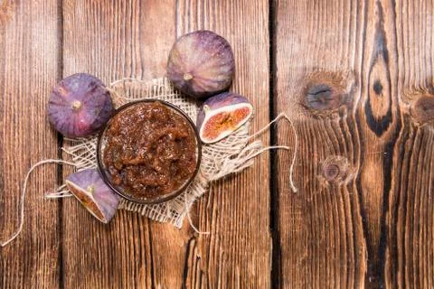 Fig jam Stock Photos