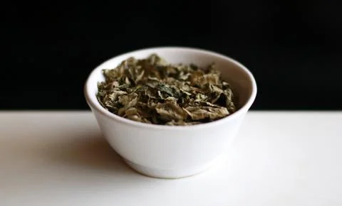 Fig leaf tea Stock Photos