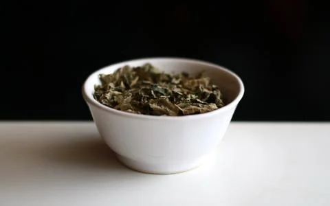 Fig leaf tea Stock Photos