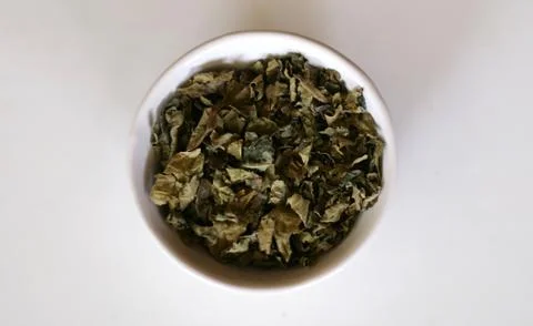 Fig leaf tea Stock Photos