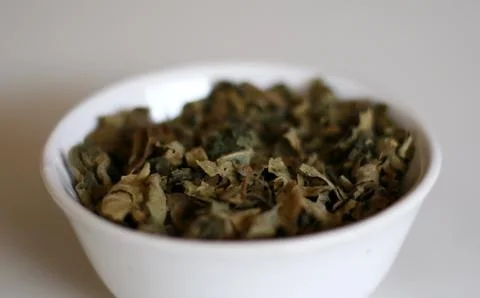 Fig leaf tea Stock Photos