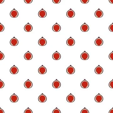 Fig pattern seamless イラスト素材