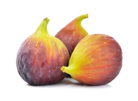Fig on white background Stock Photos