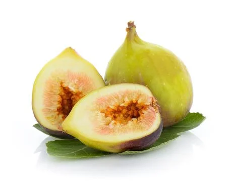 Fig on white background Stock Photos