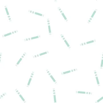 Figaro chain glyph vector seamless pattern Stock Illustration