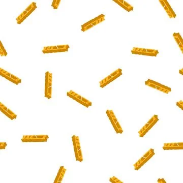 Figaro chain isometric icon seamless pattern イラスト素材