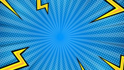 Fight background comic style design. Vector illustration Stock Illustration