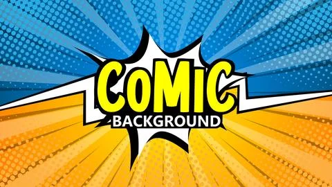 Fight background comic style design. Vector illustration Stock Illustration