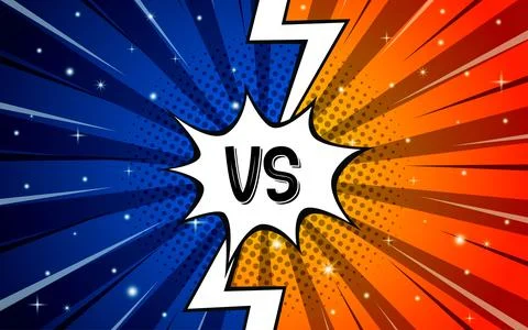 Fight background comic style design. Vector illustration イラスト素材