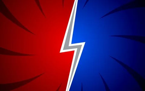 Fight background comic style design. Vector illustration Stock Illustration