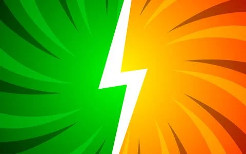 Fight background comic style design. Vector illustration Stock Illustration