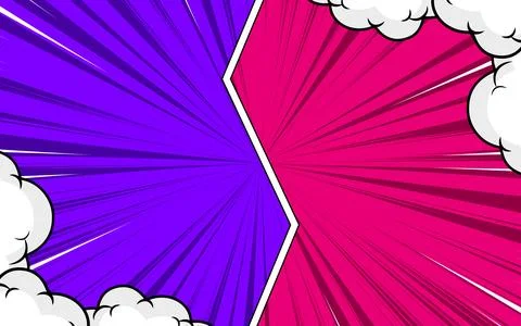 Fight backgrounds comics style design. Vector illustration. Stock Illustration