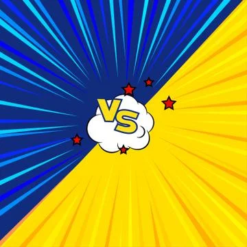 Fight Bubble  Comics Styl Stock Illustration