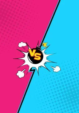 Fight Bubble  Comics Styl Stock Illustration