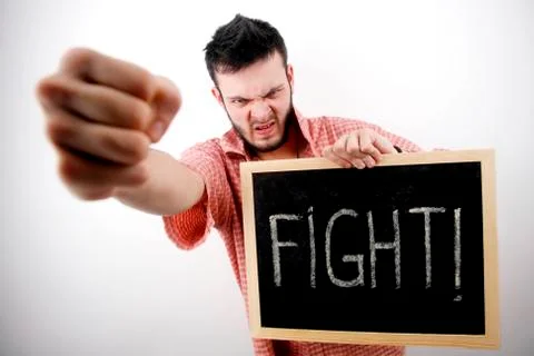 Fight! Stock Photos