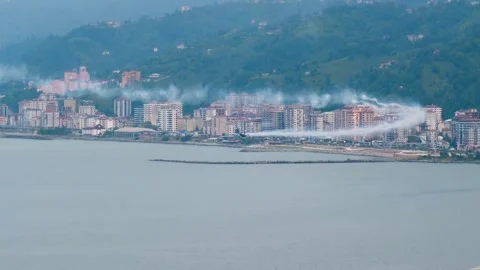 Fighter Aircraft Acrobatic Show Stock Footage 330998616