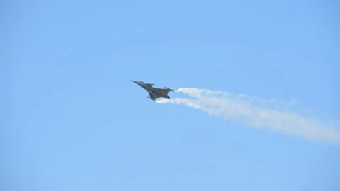 Fighter aircraft based on technology Stock Footage 298469954