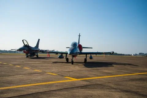 Fighter aircraft Stock Photos