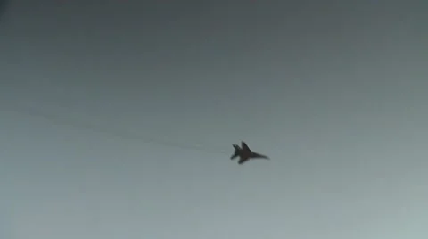 Fighter airplane Vídeos de archivo 10858273