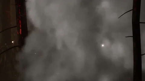 The fighter alien soldier bravely shoots zombies 03 Stock Footage 232968506