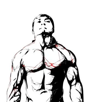 Fighter Stock Illustration