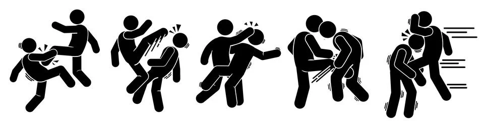 Fighter Stock Illustration