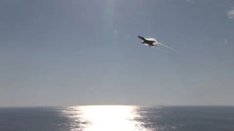 Fighter jet barrel roll Stock Footage 51233881