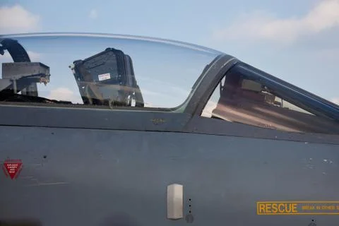 Fighter jet close up Stock Photos