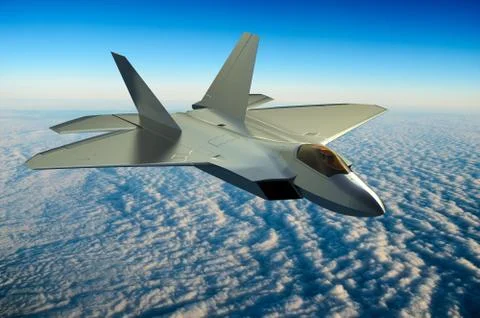 Fighter jet Stock Illustration