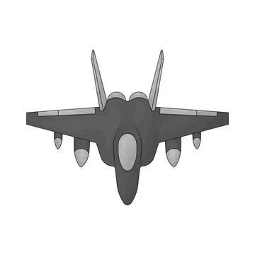 Fighter jet illustration イラスト素材
