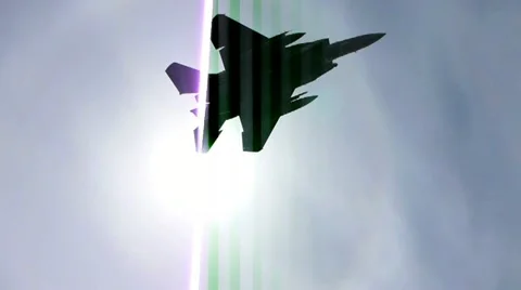 Fighter Jet Landing Stock Footage 10979075