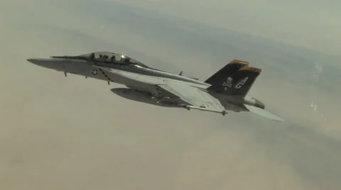 Fighter jet manoeuvers Stock Footage 51237529