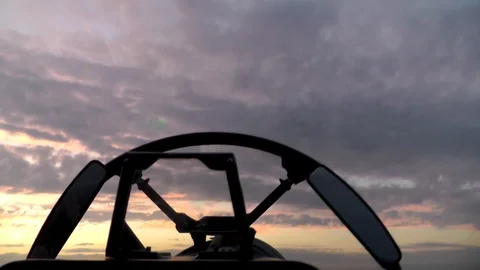 Fighter jet performs a barrel Stock Footage 100330707