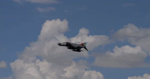 Fighter jet planes high speed low pass simulating combat maneuver Stock Footage 201256323