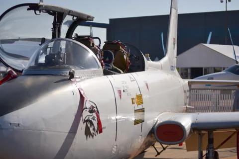 Fighter jet profile Stock Photos