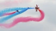 Fighter Jets At Airshow In United States Cinemagraph Stock Footage