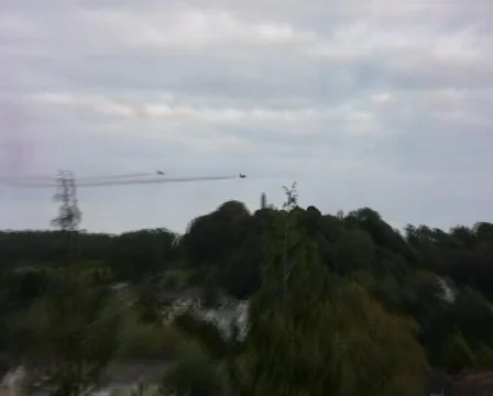 Fighter Jets Display Stock Footage 561154