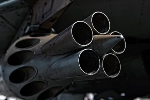 Fighter missile Stock Photos