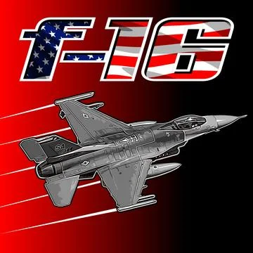 Fighter plane in dive Stock Illustration