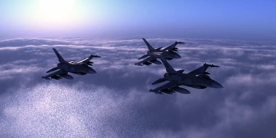 Fighters Stock Illustration