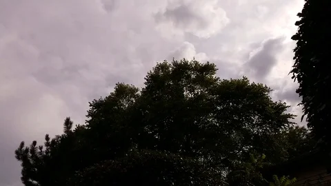 Fighting clouds Stock Footage 94434057