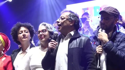 Fighting corruption, an ambiguous proposal in the Colombian campaign, Bogotá, CO Stock Footage 204147251