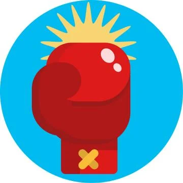 Fighting Game icons Stock-Illustration