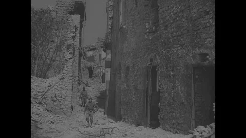 Fighting in Italy Stock Footage 252544944