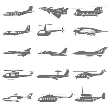 Fighting plane Stock Illustration