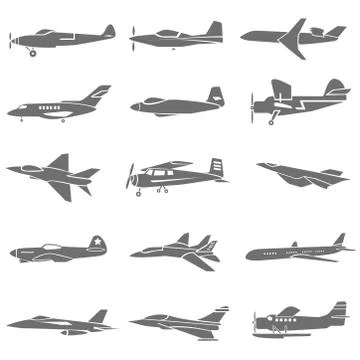 Fighting plane Stock Illustration