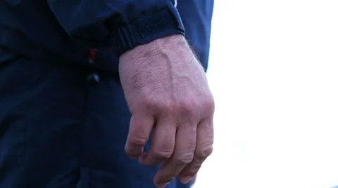 Fighting preparation. Video stock 61005912